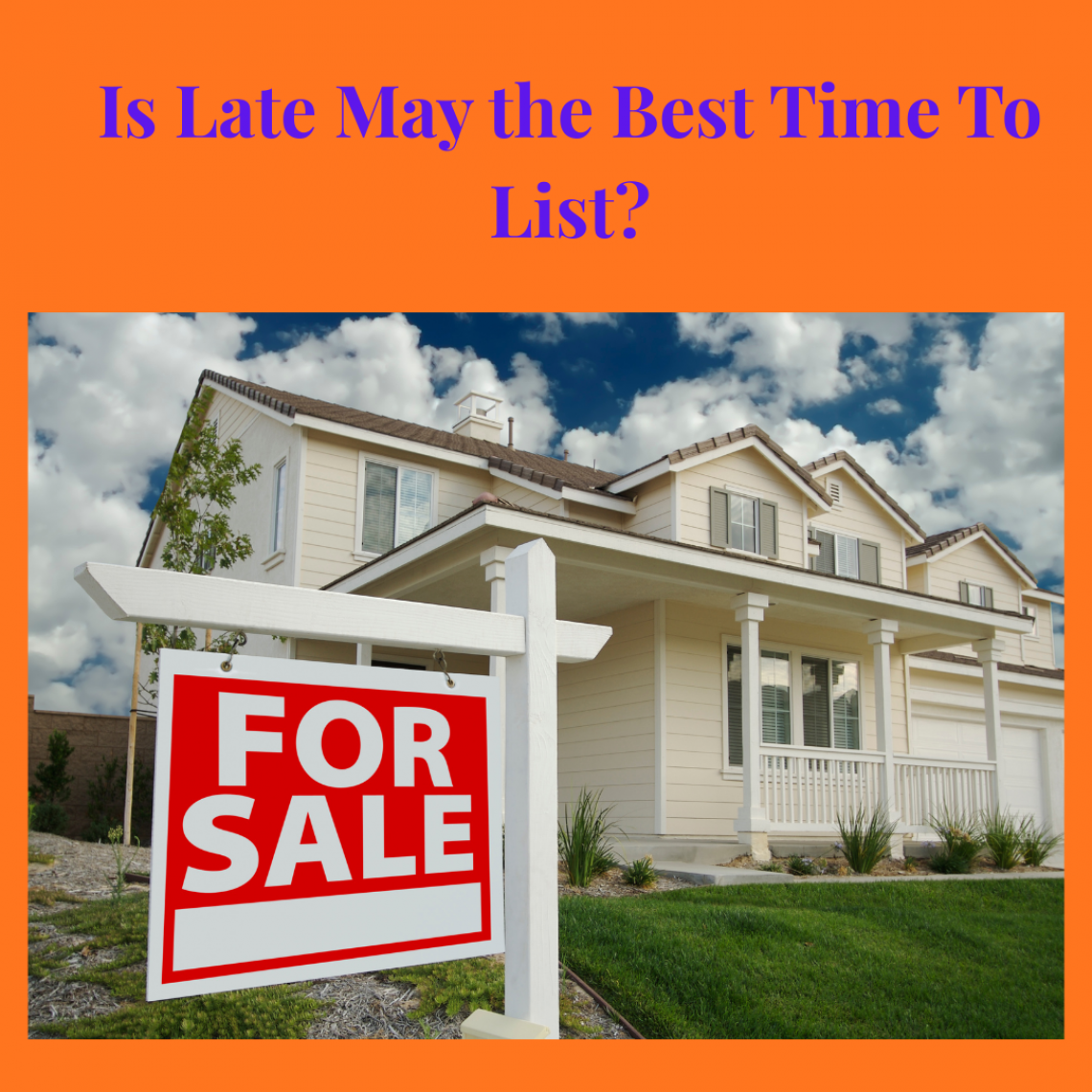 Apr 30 Best Time to List
